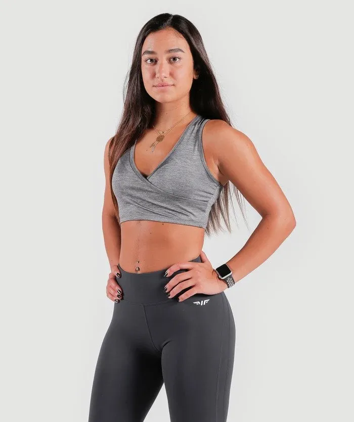 Winnerforce Women Teamwork Training Bra Steel Grey