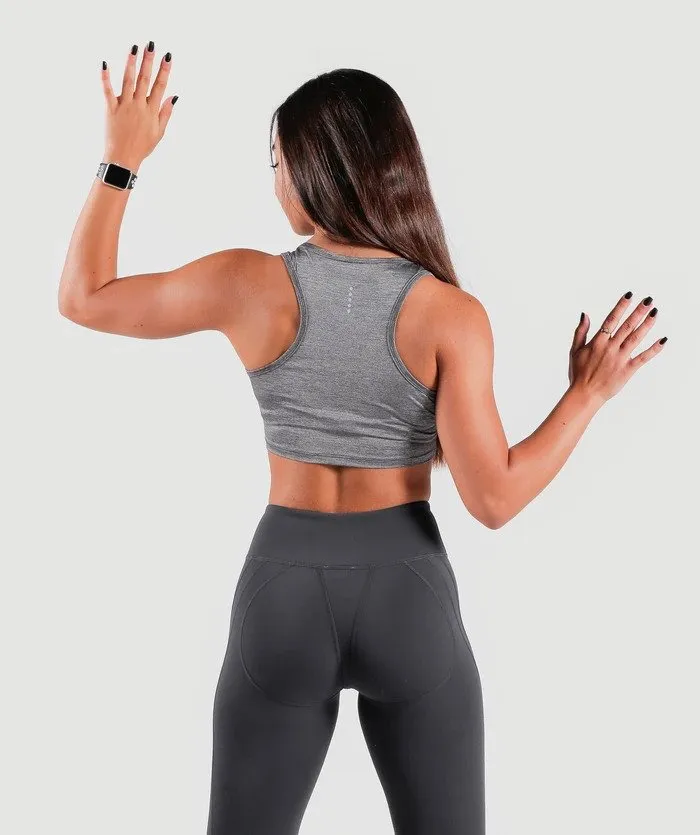 Winnerforce Women Teamwork Training Bra Steel Grey