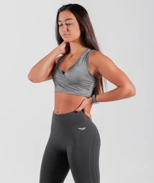 Winnerforce Women Teamwork Training Bra Steel Grey