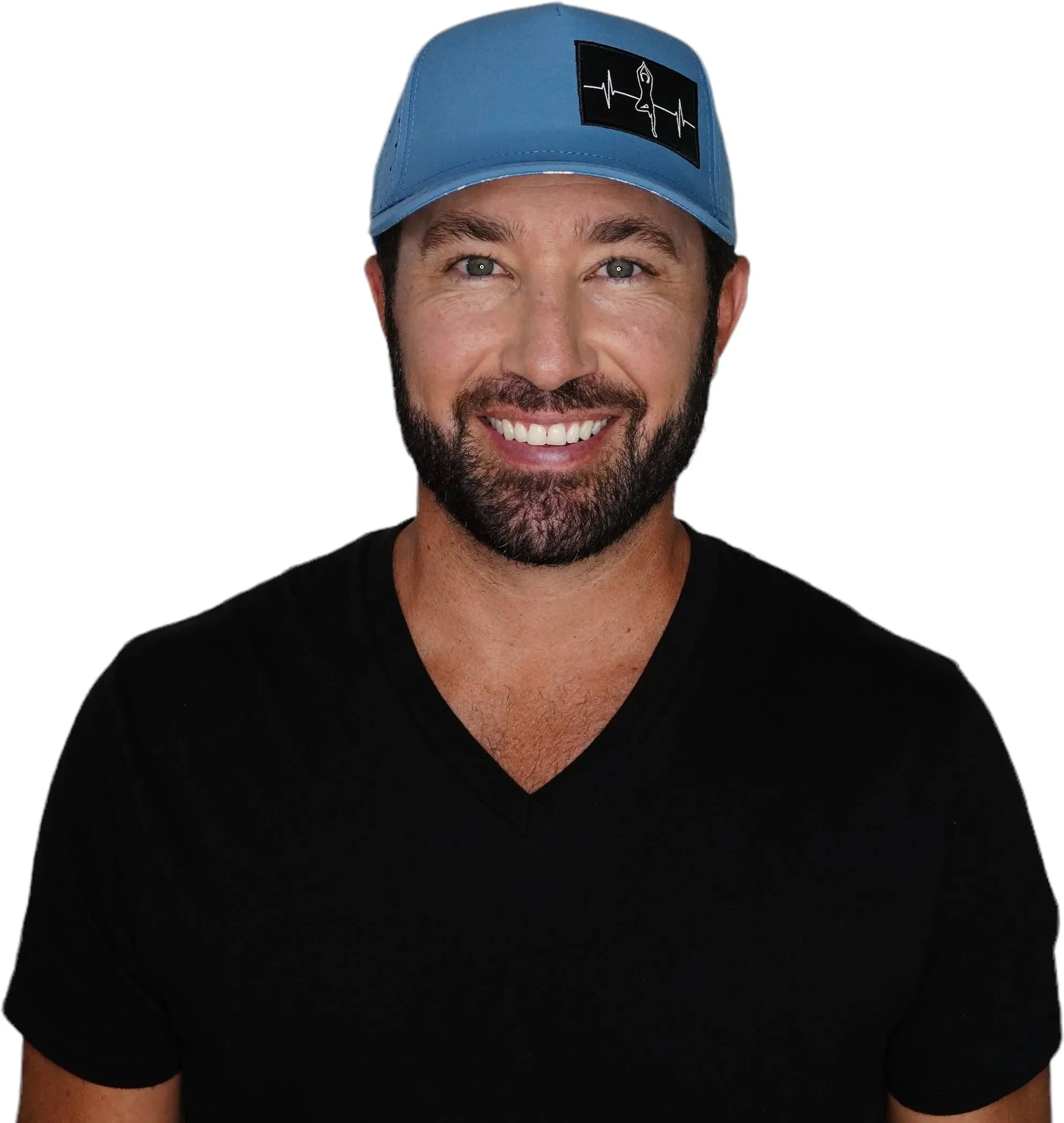Yoga  Hat | Trucker Hat | Light Blue