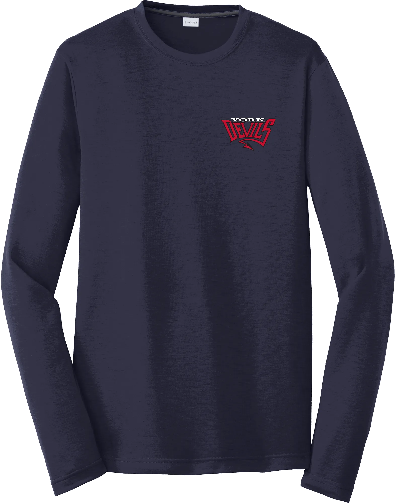 York Devils Long Sleeve PosiCharge Competitor Cotton Touch Tee