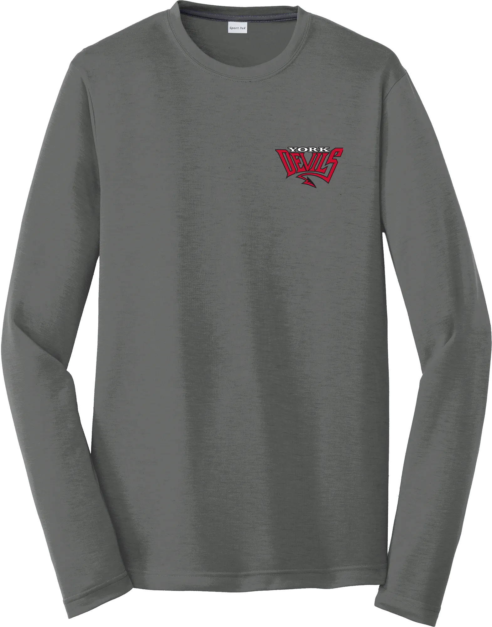 York Devils Long Sleeve PosiCharge Competitor Cotton Touch Tee