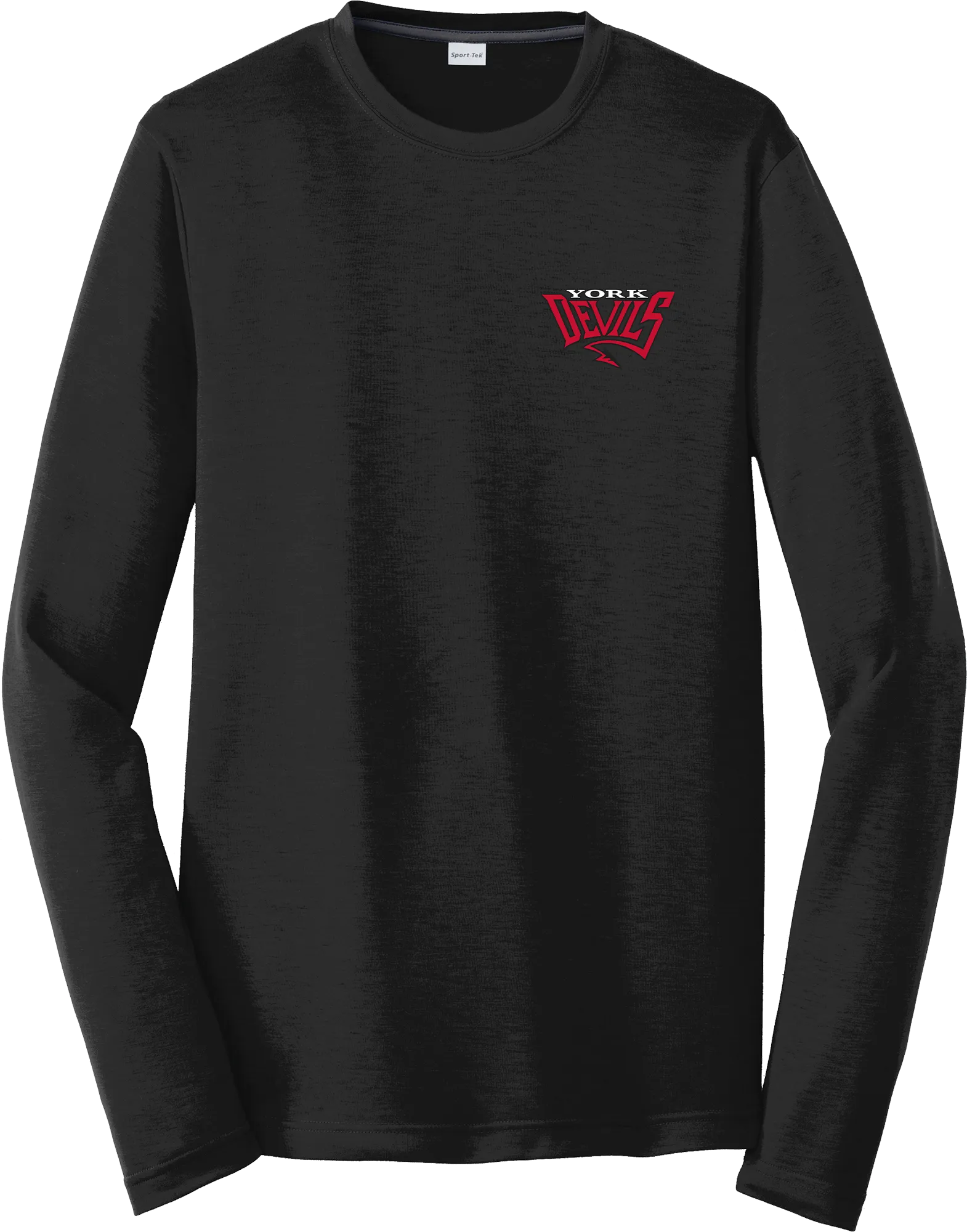 York Devils Long Sleeve PosiCharge Competitor Cotton Touch Tee