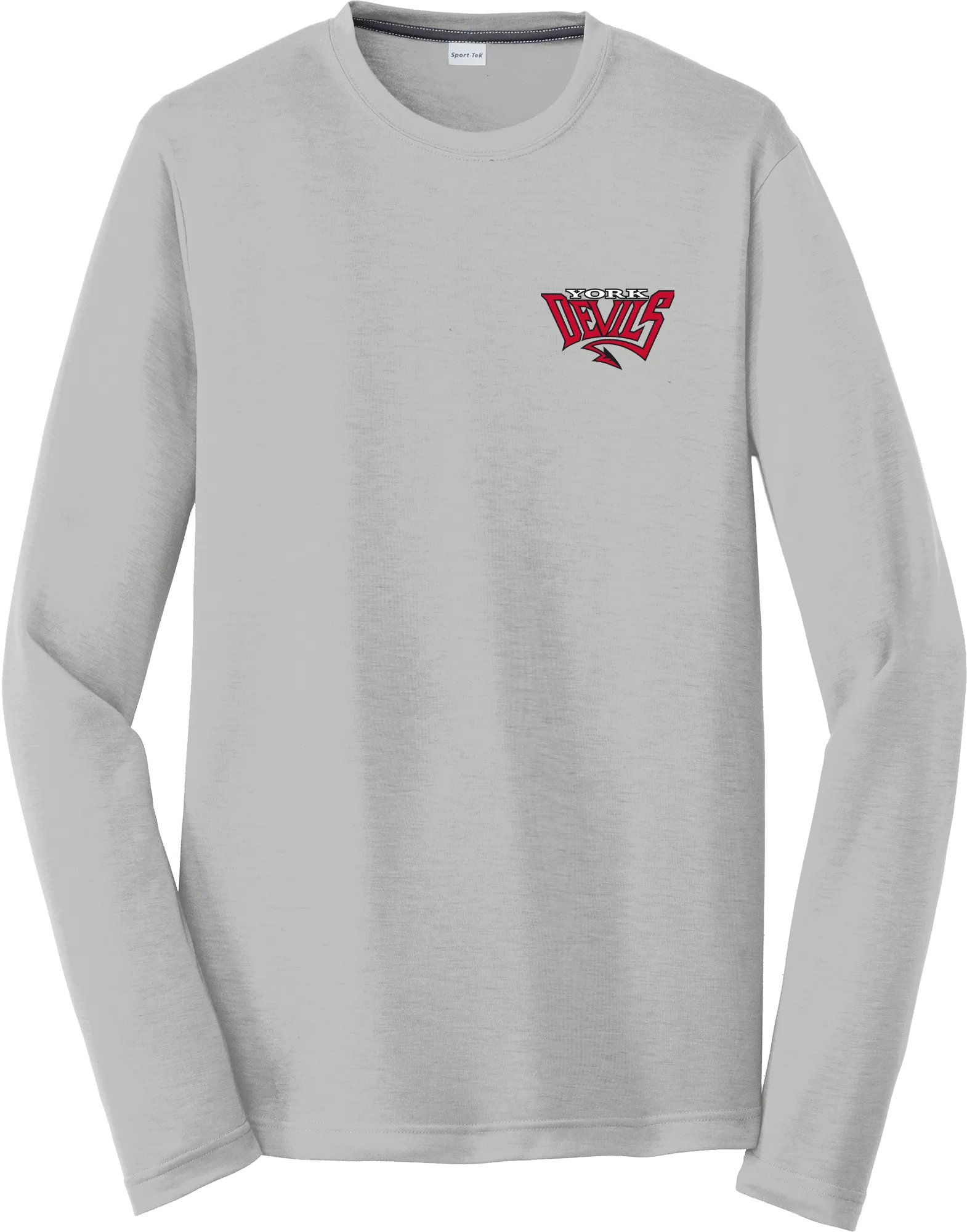 York Devils Long Sleeve PosiCharge Competitor Cotton Touch Tee